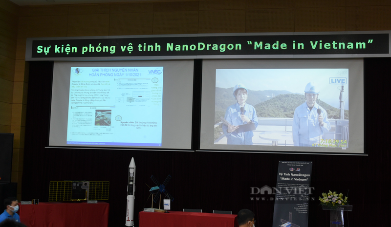 Ly do lan thu 2 tam hoan phong ve tinh NanoDragon cua Viet Nam