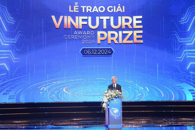 Giai thuong Vinfuture 2024 vinh danh 4 cong trinh khoa hoc: 