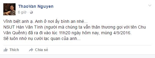 Sao Viet bat khoc vi tiec thuong nghe si Han Van Tinh-Hinh-3