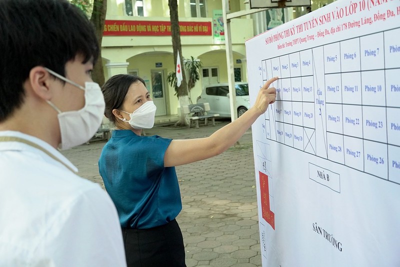 Hoc sinh Ha Noi thi vao lop 10: Cang thang hon thi dai hoc-Hinh-9