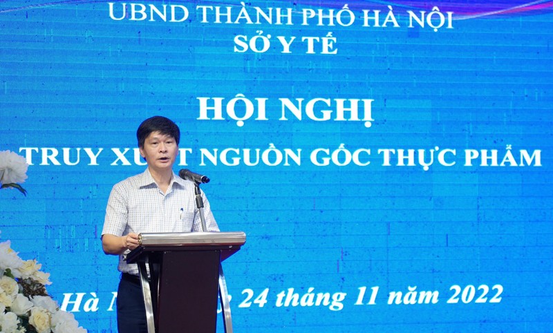 Ha Noi tang cuong truy xuat nguon goc thuc pham bep an truong hoc