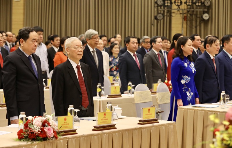 Tong Bi thu Nguyen Phu Trong: Doi ngu tri thuc Lien hiep Hoi co nhieu dong gop lon lao cho dat nuoc-Hinh-2