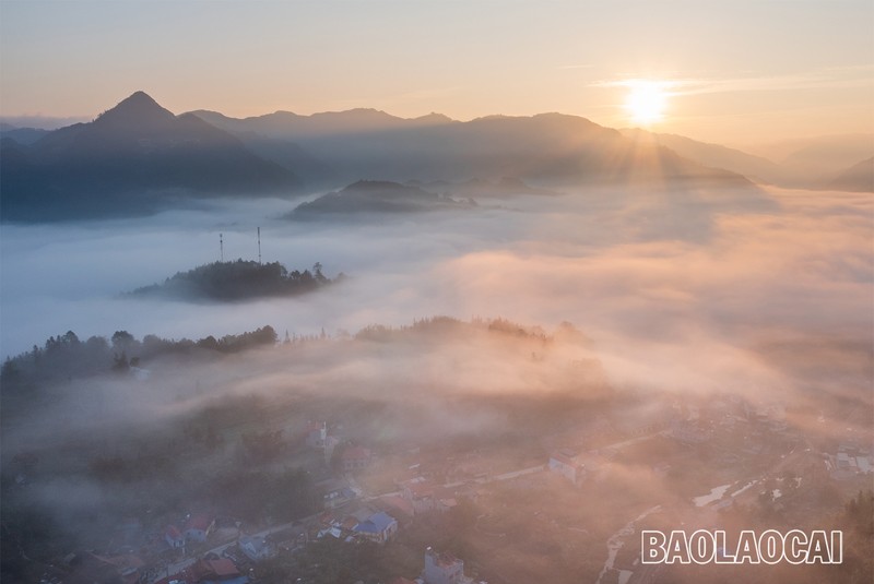 Chiem nguong Bac Ha an hien trong may