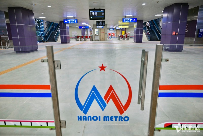 View - 	Metro Nhổn - ga Hà Nội chính thức chạy miễn phí đón khách 