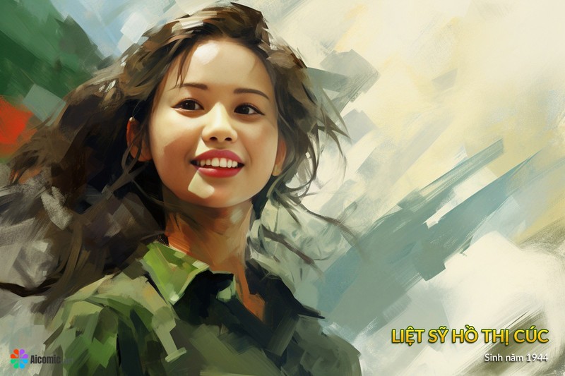 Chùm ảnh: Chân dung 10 cô gái Ngã ba Đồng Lộc phục dựng bằng AI - Hình 10 Chum anh: Chan dung 10 co gai Nga ba Dong Loc phuc dung bang AI-Hinh-10