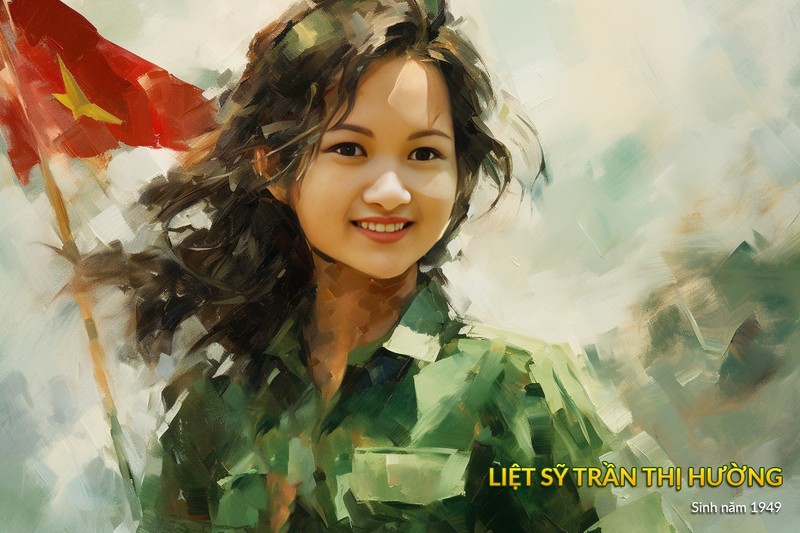 Chùm ảnh: Chân dung 10 cô gái Ngã ba Đồng Lộc phục dựng bằng AI - Hình 16 Chum anh: Chan dung 10 co gai Nga ba Dong Loc phuc dung bang AI-Hinh-16