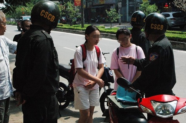 Ha Noi: Xu ly hang tram truong hop vi pham theo Nghi dinh 46-Hinh-2