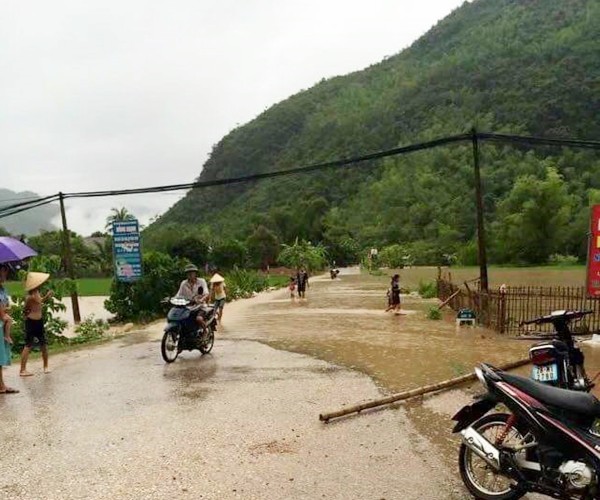 Mua lu gay sat lo nghiem trong o Hoa Binh