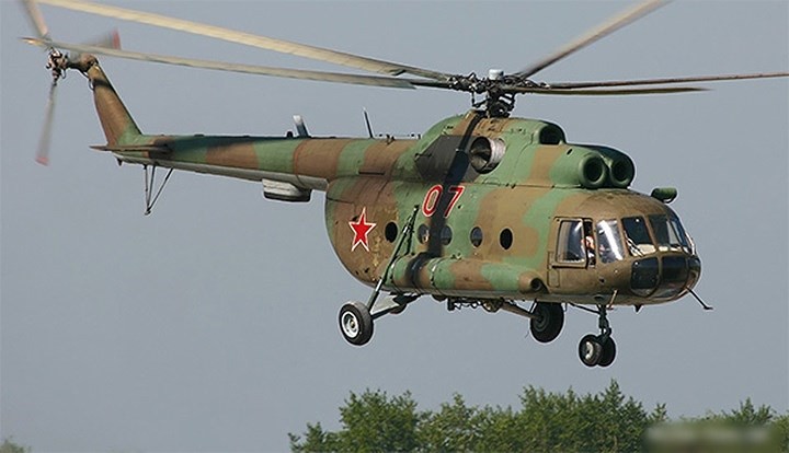 Kham may truc thang Mi-8 vua roi o Nga, 18 nguoi thiet mang