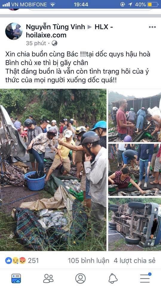 Hoa Binh noi gi thong tin nguoi dan “hoi” ca o doc Quy Hau?