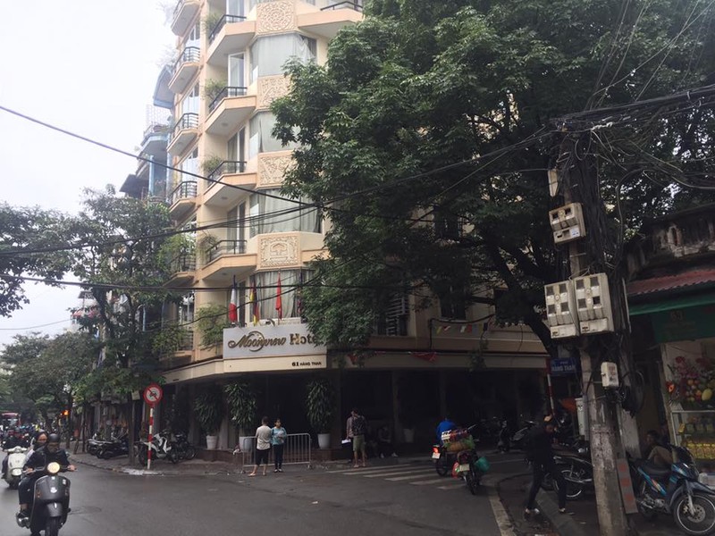 Ha Noi: Chay lon khach san Moonview, nhieu nguoi chay tan loan-Hinh-2