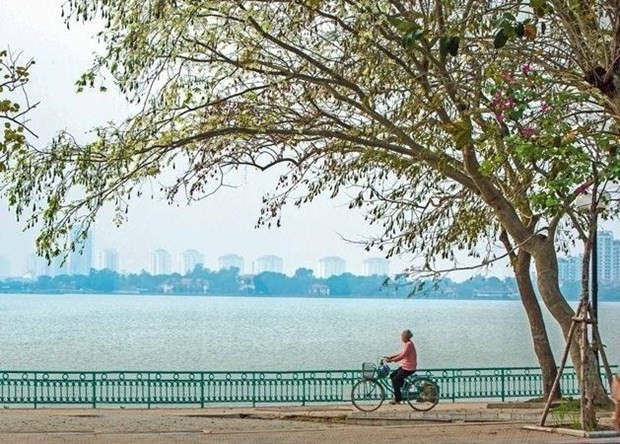 Nhiet do khu vuc Bac Bo va Trung Bo tang nhe, Ha Noi thoi tiet mat me