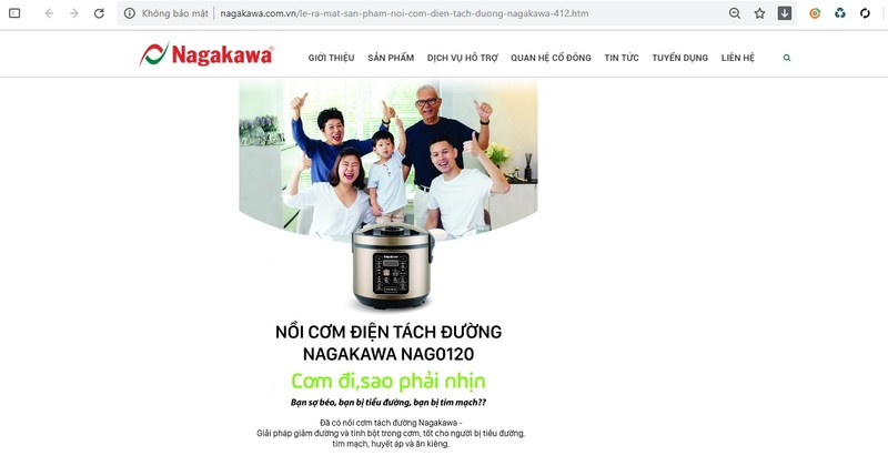 Noi com dien tach duong Nagakawa tot cho nguoi tieu duong: 