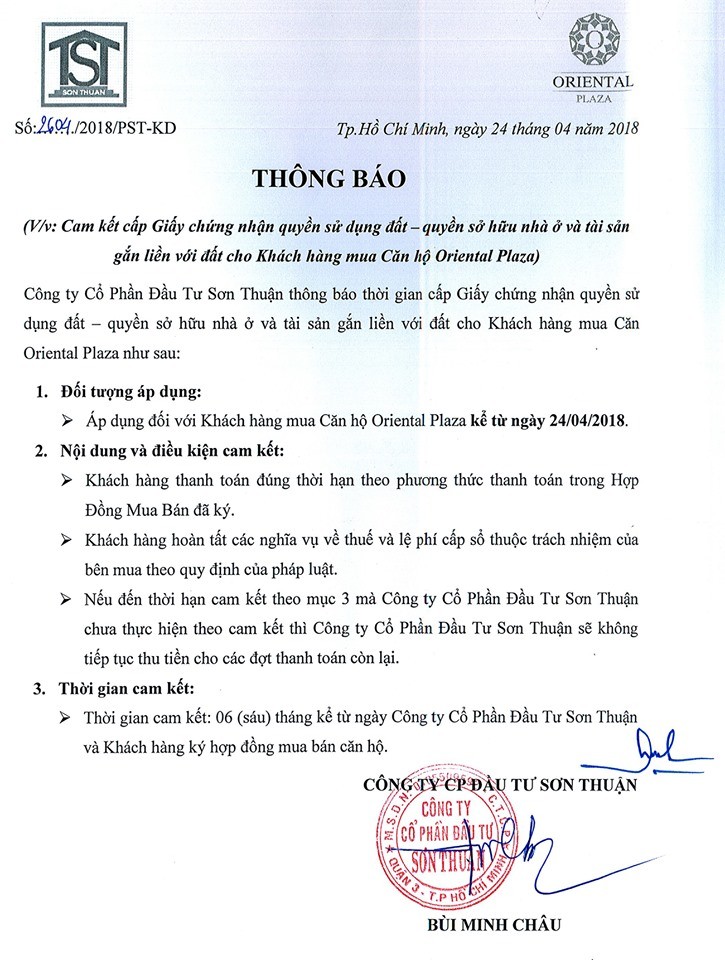 Cty Son Thuan sai pham tai Oriental Plaza: Tap doan Cat Linh lien doi trach nhiem the nao?-Hinh-5
