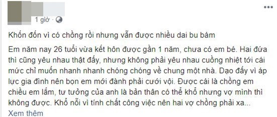 Chong vang nha, vo len mang “tha thinh” ai ngo bi 4, 5 trai tre du bam