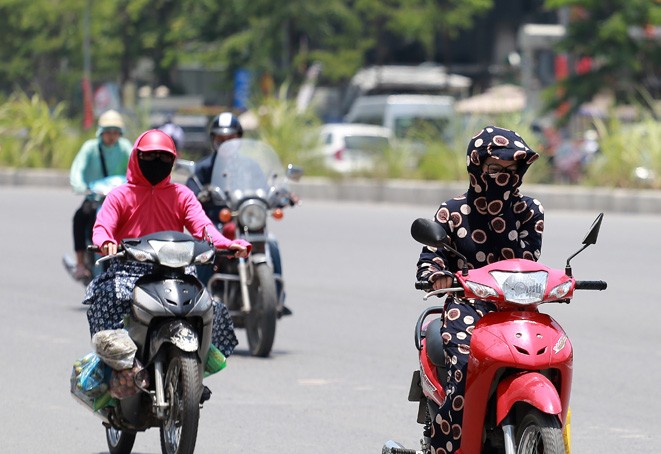 Thoi tiet ngay 30/5: Nang nong dien rong o Bac Bo va Trung Bo