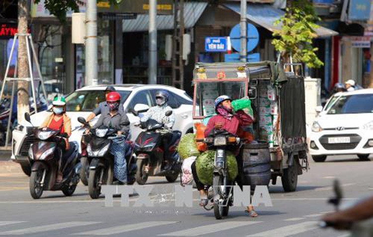 Nang nong o Bac Bo giam dan tu ngay 20/7, Trung Bo tiep tuc nang nong