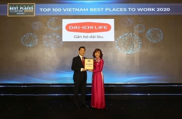 Dai-ichi Life VN lot Top noi lam viec tot nhat... cung “hanh” nguoi Viet nhat?