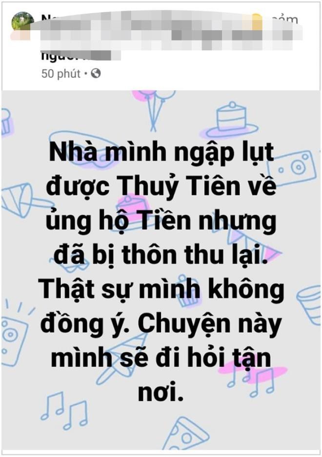 Thon thu lai tien cuu tro, neu dan khong tu nguyen nop la vi pham phap luat