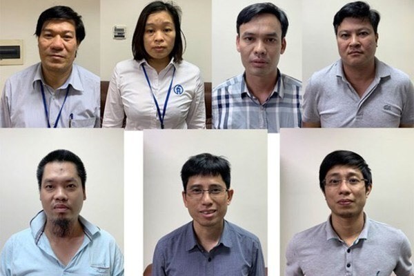 Nguyen giam doc CDC Ha Noi Nguyen Nhat Cam va dong pham sap hau toa