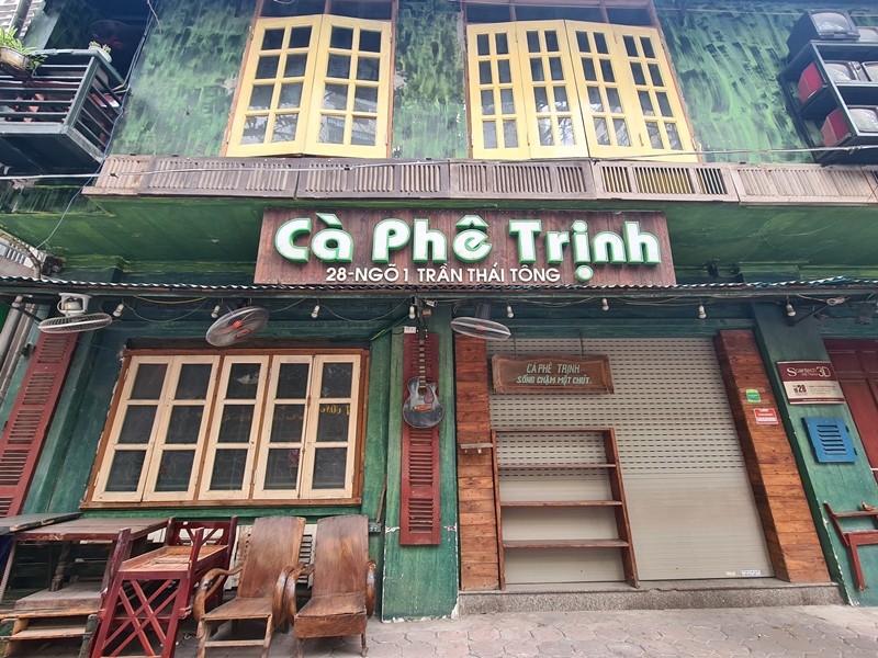 Cafe, hang an o Ha Noi 