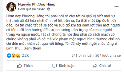 Vu dai gia Dung “lo voi” - Vo Hoang Yen: Dau hoi be boi tu thien?