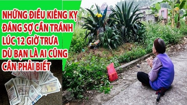 12 gio trua tuyet doi khong lam nhung viec nay keo mang hoa sat than