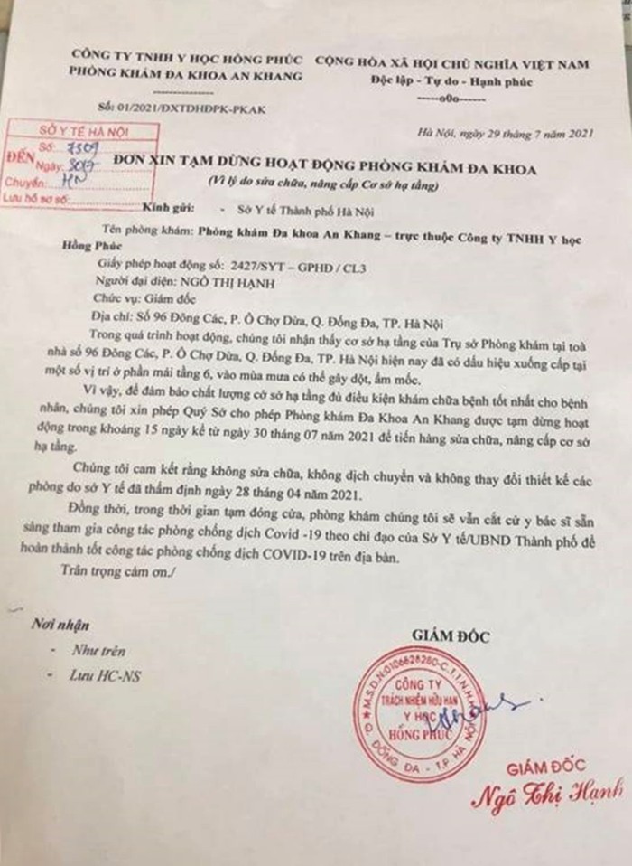 Phong kham An Khang “lap lo” kham chua benh: Vi sao SYT Ha Noi chua kiem tra?-Hinh-2