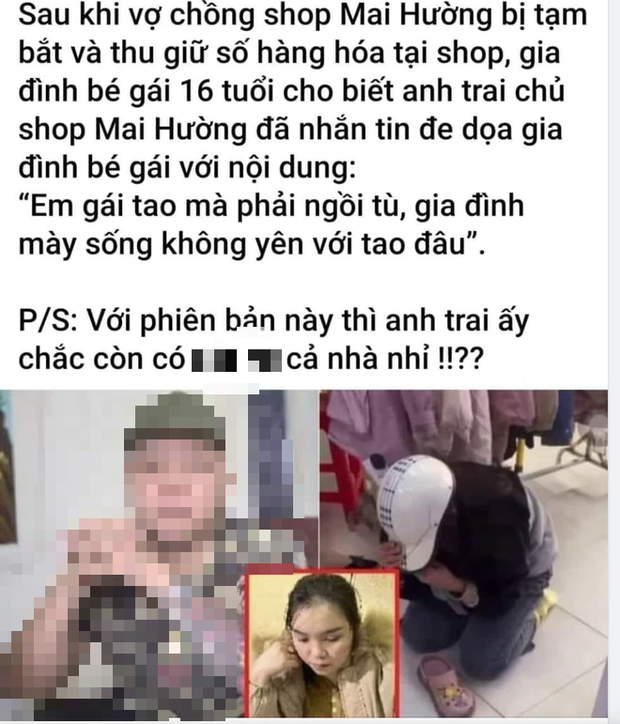 Ro tin anh chu shop Mai Huong de doa, me nu sinh bi danh noi gi?-Hinh-2