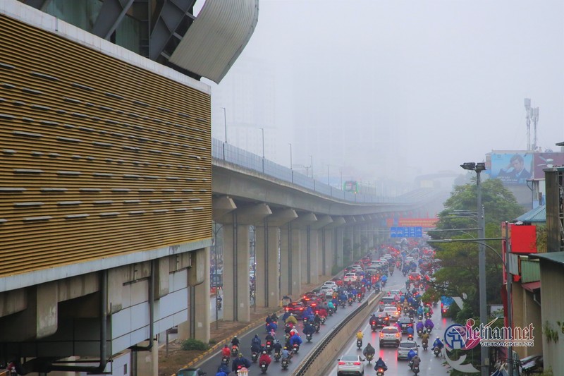 Du bao thoi tiet 2/3: Ha Noi mua phun, troi nom am