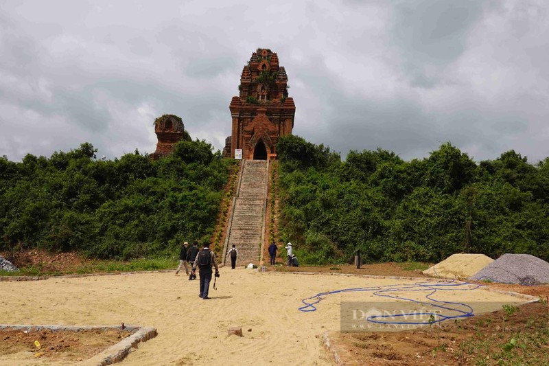 Tan muc cong trinh tu bo di tich thap co o Binh Dinh vua bi thanh tra “tuyt coi“-Hinh-2