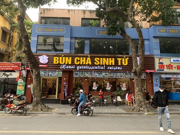 Ha Noi: Vi sao chu co so Bun Cha Sinh Tu bi kien ra toa?