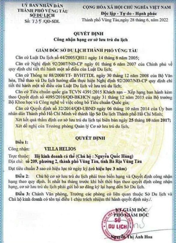 Vung Tau: Thu doan lua hang tram khach dat coc biet thu “ma” Helios Villa-Hinh-2