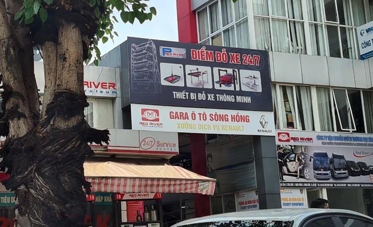 Ha Noi: Can canh khu dat du an bai do xe - cay xanh bi “xe thit” cua Cty Song Hong-Hinh-10