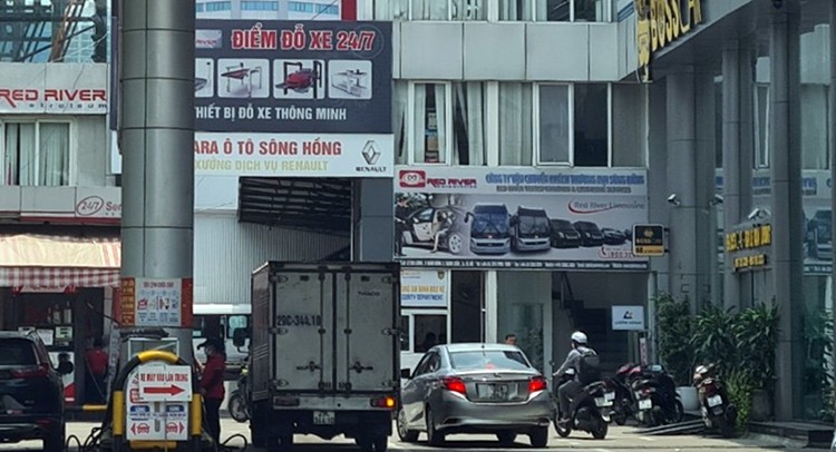 Ha Noi: Can canh khu dat du an bai do xe - cay xanh bi “xe thit” cua Cty Song Hong-Hinh-11