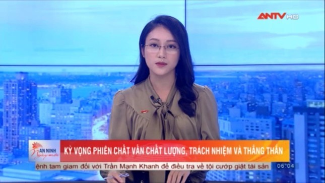 MC Minh Phuong ANTV: 