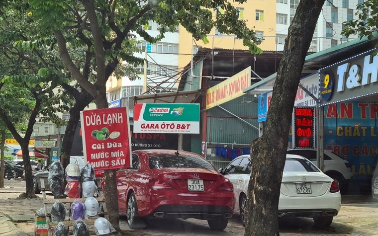 Ha Noi: Khu dat du an bi “xe thit” thanh gara o to o Cau Giay gio ra sao?-Hinh-7