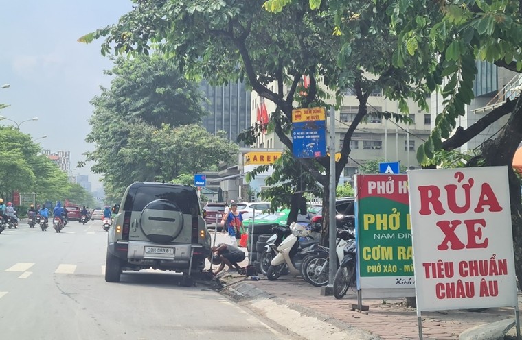 Ha Noi: Khu dat du an bi “xe thit” thanh gara o to o Cau Giay gio ra sao?-Hinh-9