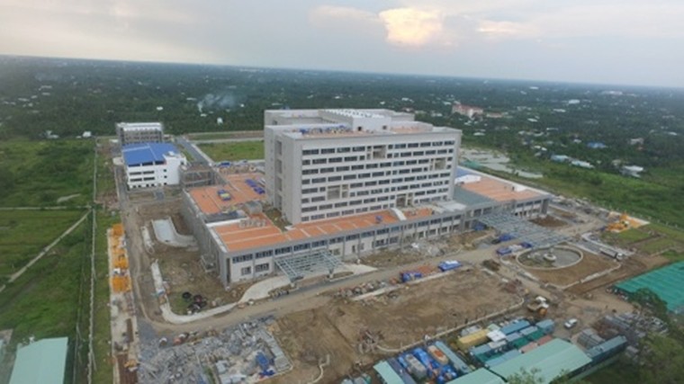 Tien Giang: Benh vien 1.000 giuong hoan thanh van 