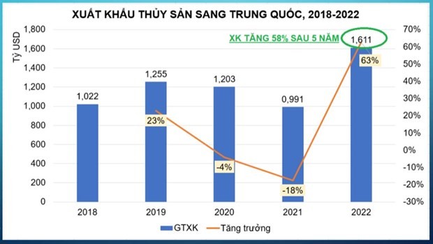 Xuat khau thuy san sang Trung Quoc: Day nhanh tien do go vuong thu tuc-Hinh-2