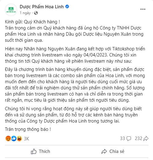 Lan song phan no Duoc Hoa Linh thue KOL ban pha gia san pham-Hinh-5