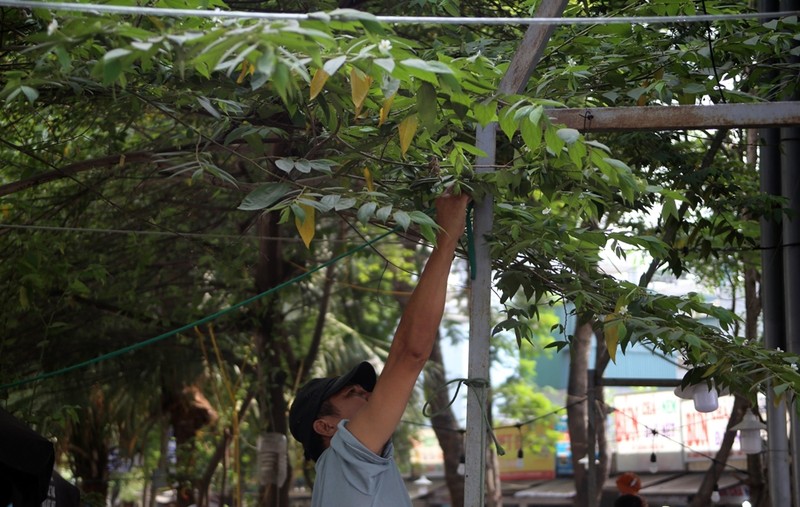 Ha Noi: Xoa bo cac diem kinh doanh trai phep tren long duong, he pho o Dinh Cong-Hinh-7