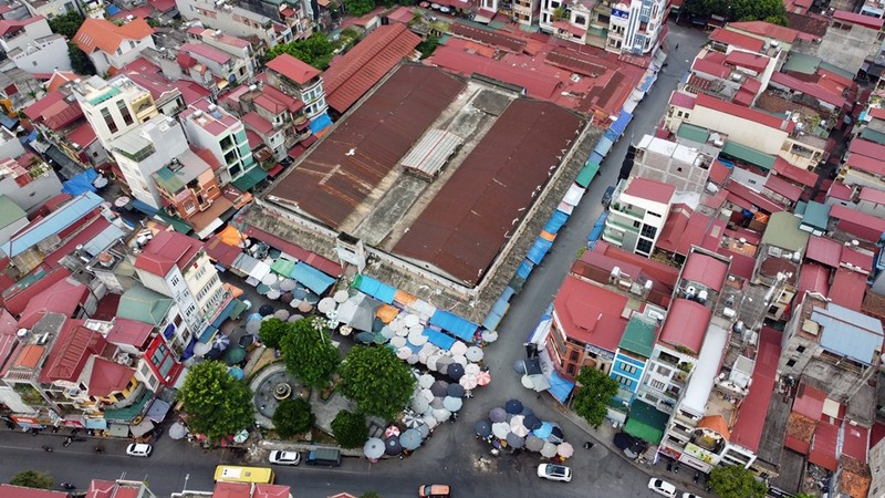 Bac Ninh: Hinh anh Cho Nhon tam dung hoat dong... tieu thuong “lao dao“