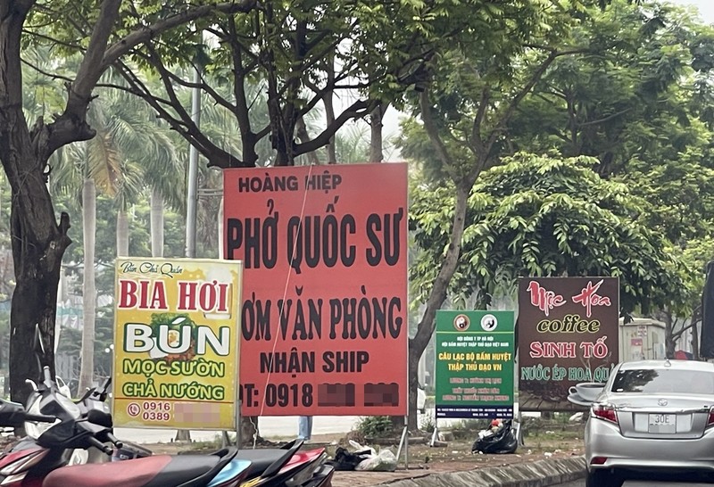 Ha Noi: Nhuc nhoi “nan” lan chiem via he duong Le Trong Tan de kinh doanh-Hinh-10