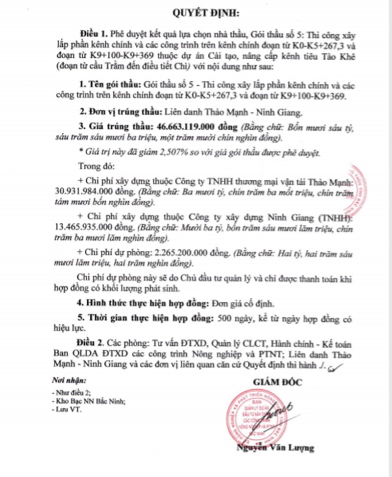 Hé lộ nhà thầu thi công đường kênh gần 200 tỷ vỡ nát - Hình 2 He lo nha thau thi cong duong kenh gan 200 ty vo nat-Hinh-2