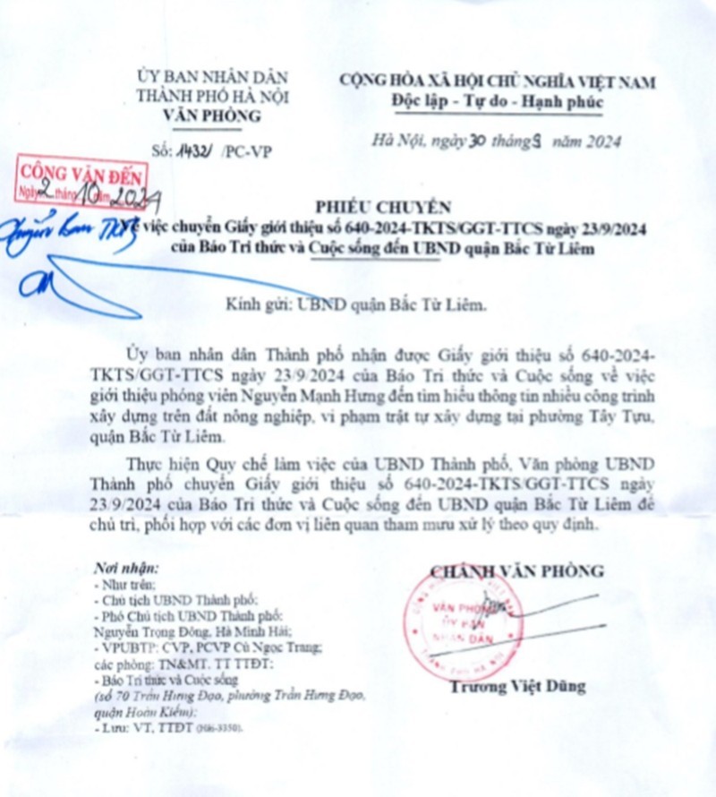Hà Nội: Gọi tên nhiều cán bộ “biến” đất công thành đất tư - Hình 3 Ha Noi: Goi ten nhieu can bo “bien” dat cong thanh dat tu-Hinh-3