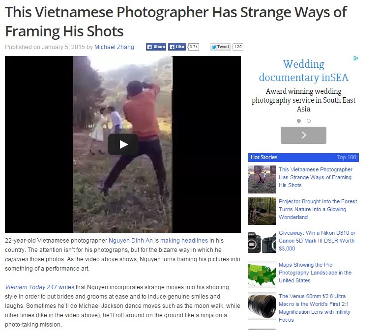 Thanh chup anh Viet Nam duoc blog quoc te khen ngoi