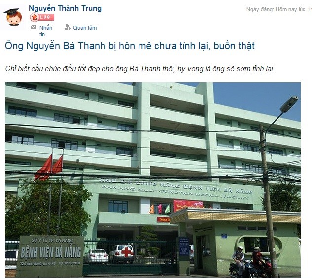 Cu dan mạng lo lang truóc tin ong Nguyẽn Ba Thanh hon me