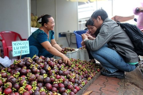 Mang cut Lai Thieu tu cay tram tuoi gia 20.000 dong/kg