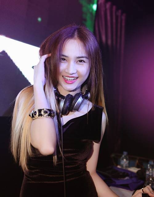 Tu co gai ban nuoc thanh nu DJ xinh dep, hat hay-Hinh-2